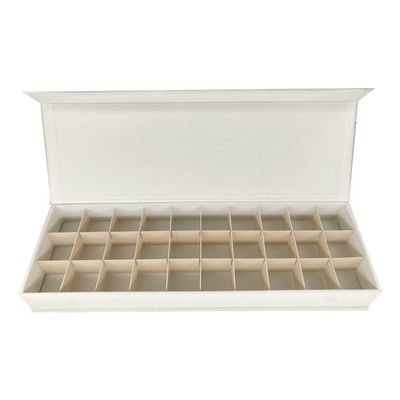 Rectangle Custom Velvet Chocolate Truffle Bar Packaging Gift Box for Your Business