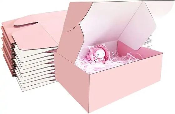 Custom Size Accepted Self Erecting Boxes Corrugated Carton Packaging Gift Boxes Mailer
