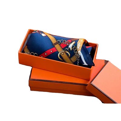 Custom Towels Scarf Shawl Scarves Hijab Gift Box Packaging Towel Hijab Boxes With Bow