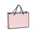 Empty Kraft Boutique Craft Paper Shopping Bags for Small Business at Customization