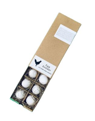 Recyclable Gift Quail Egg Packing Box Custom For Farm Cardboard Paper