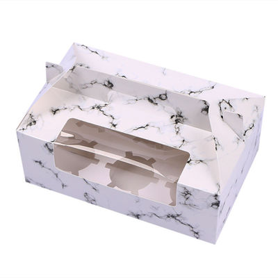 Multi Style Customized Muffin Cup Cake Box for and Food Grade Recycled Packaging