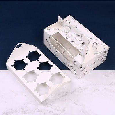 Multi Style Customized Muffin Cup Cake Box for and Food Grade Recycled Packaging