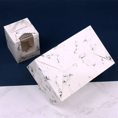 Multi Style Customized Muffin Cup Cake Box for and Food Grade Recycled Packaging
