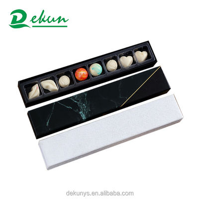 Modern Luxury CMYK Bonbon Paper Box for Romantic Wedding Chocolate Packaging