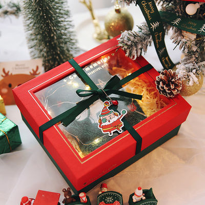 Creative Paper Partition Ribbon Boxes for Gifts Industrial Gift Craft Box Type Rigid Boxes