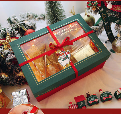 Creative Paper Partition Ribbon Boxes for Gifts Industrial Gift Craft Box Type Rigid Boxes