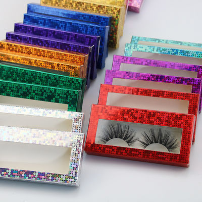 Customized Rigiding Luxury Folding Paper Custom Private Label Logo Eyelashes Box for Craft