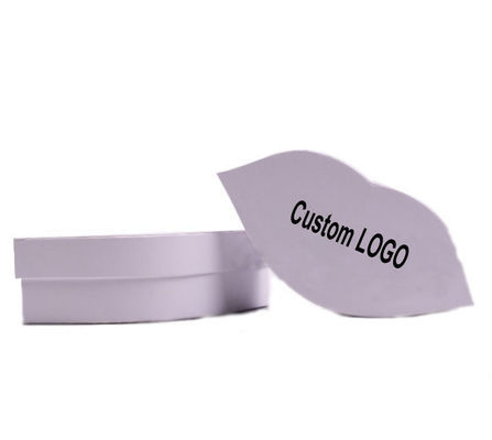 Custom Order Creative Mini Lipstick Packaging Box with Unique Lip Shape and UV Coating